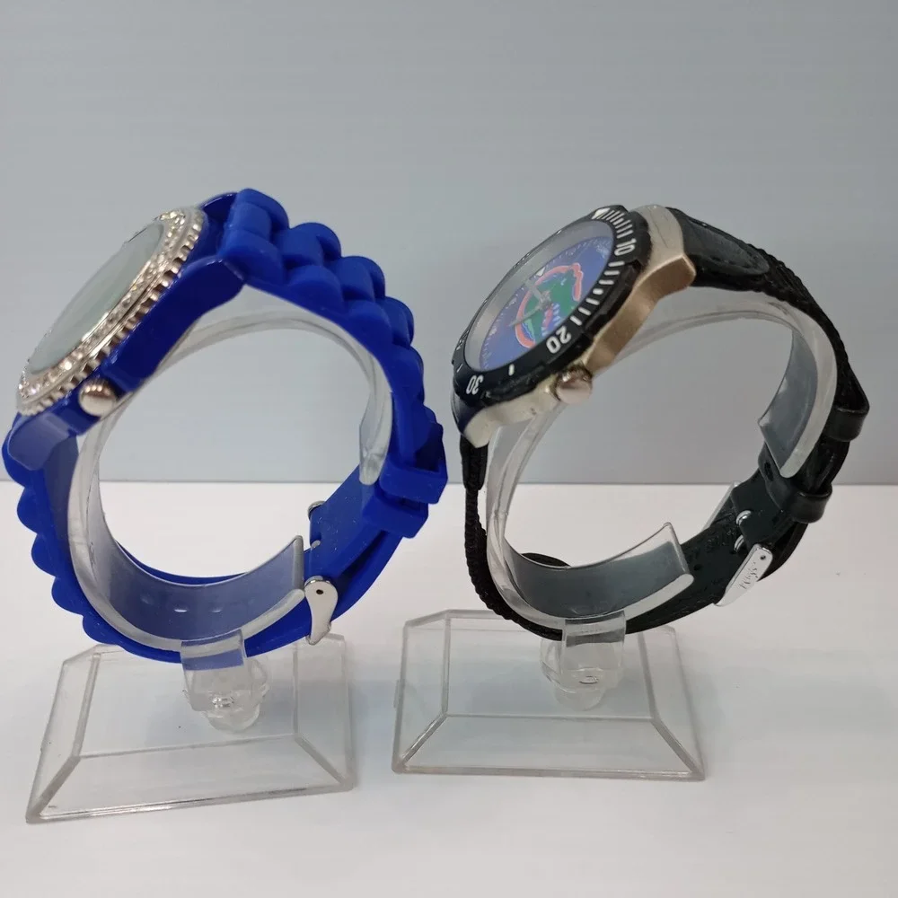 Lot of‎ 2 Florida Gators Watches Quartz Men's 39mm Blue & Black New Battery